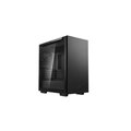 Deepcool Deepcool MACUBE 110 Micro ATX Case with Full-Size Magnetic Tempered Glass Removable HDD Cage & Built-in Graphics Card Holder - Black MACUBE 110